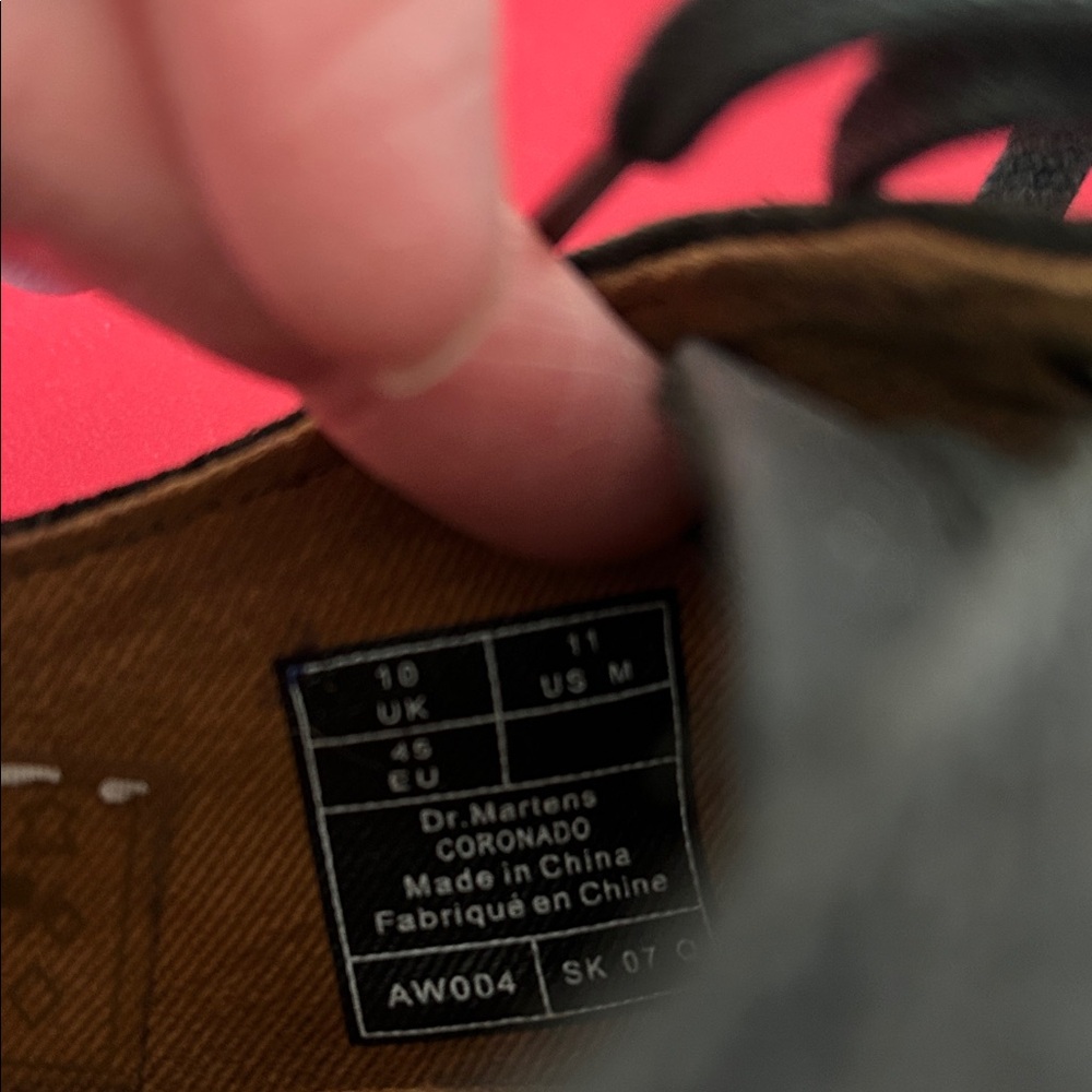 Dr. Martens Black Leather Oxfords - Picture 3 of 4
